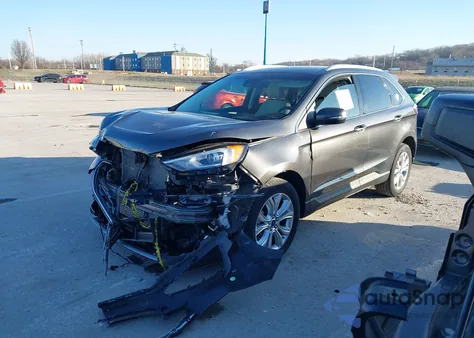 2020 Ford Edge Titanium from USA, damaged, VIN 2FMPK3K9XLBA20468